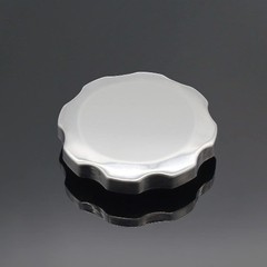 Chrome Fuel Tank Cap 72mm O.D. for 5.5HP 6.5HP Engines and Bike