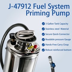 J-47912 Diesel Fuel Priming Tank Remove Air Lock for DD13 DD15 Semi Truck Engine