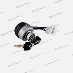 AGT Starter Ignition Switch with 2Keys for H15R Digger Mini Excavator Attachment