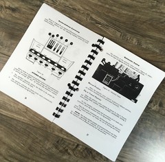 Case 780 Ck Loader Backhoe Service Manual Parts Catalog Operators Owners Set