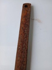 John Deere Oem UsedE55071 BRACE 15 1/4 Inch Removed From 1209