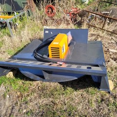 Wolverine 72 Skid Steer Brush Cutter Mower Heavy Duty 2 Blades BC-13-72W .