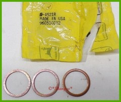 A521R * John Deere A B G 50 Oil Cup Copper Washers * Set of 3 * NOS * Genuine US
