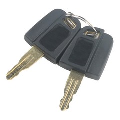 2PCS Ignition Keys 5P8500 Fits For CAT Caterpillar Heavy Equipment