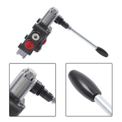 1 SPOOL 8 GPM PRINCE MB11B5C1 DOUBLE ACTING HYDRAULIC VALVE 9-7861