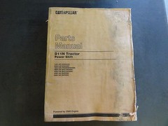 Caterpillar CAT D11N Tractor Power Shift Parts Manual SEBP1563 74Z1-Up