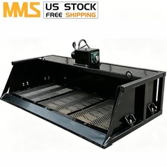 Vibration Topsoil Screening Bucket Attachment Fit Bobcat Skid Steer Loader
