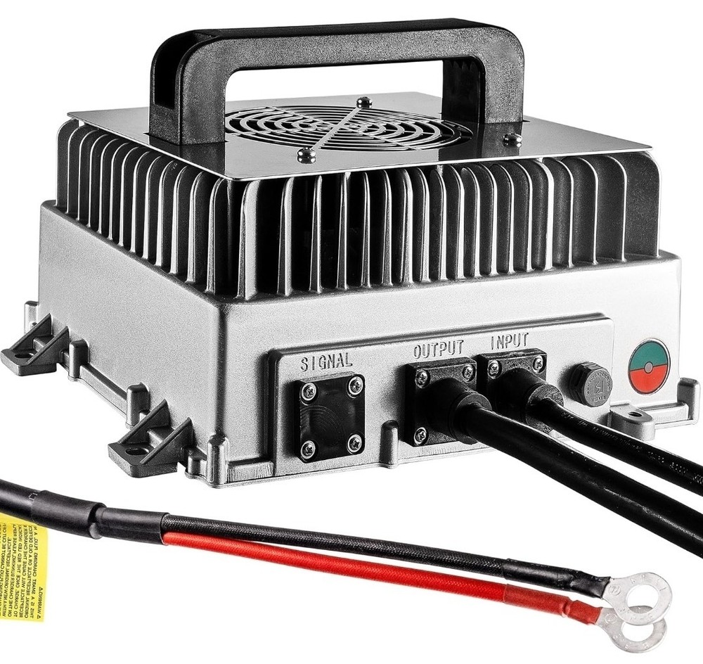 Cargador de batería de litio LiFePO4 a juego O-Type Terminal , Carrito de golf .