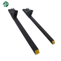 4000Lbs Heavy Duty Pallet Fork 60″ Clamp On Bucket Loader Attachment Skid Steer