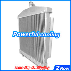 2 Rows Aluminum Radiator for Lincoln Welder 200 250 AMP SA200 SA250 G1087 H19491