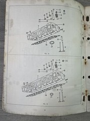 Vtg April 1973 WHITE ENGINES GAS POWER UNIT Parts List For 4 & 6 Cylinder Manual