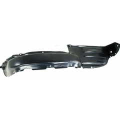 Right Passenger Side Rivet-on Plastic Wheel Liner 4WD Black Matte 53875-04160