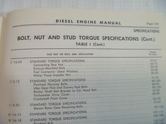 GENERAL MOTORS MAINTENANCE MANUAL 6V-71, 8V-71, 6V-7IN, 8V-7IN ENGINE X-6310*