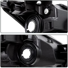 2009-2014 Maxima Halogen Headlight Assembly Chrome Housing Not for HID