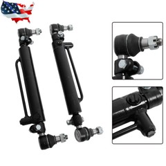 2 × Power Steering Cylinder A37509 D84800 For Case 586C 586D 586E 585D 585E 586D