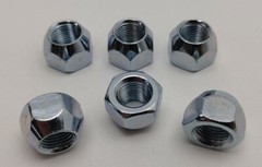Ford Tractor Wheel Lug Nut 1/2-20 Nuts 6 Pack N NAA 2N 9N 8N 600 601 801 861 900