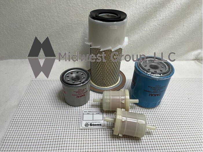 FILTER KIT AIR FUEL OIL HST for Kubota G1700 G1800 G1900 G2000 GF1800
