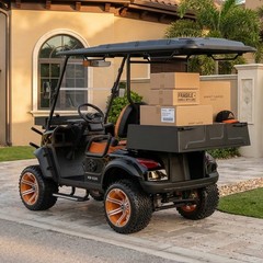 Wolverine 2026 grey 6-Seat Golf Cart Street-Legal 60KM Range 5H Charge Time