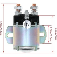 12V Starter Solenoid for Yamaha G2 G8 G9 G11 G14 G16 Gas Golf Cart 4 Terminal