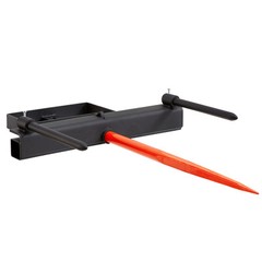 VEVOR 39″ Hay Spear Bale Spear Skid Steer Loader Tractor Bucket Attachment