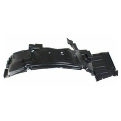 Inner Liner Passenger Side Right Wheel Plastic Rivet-On Black Matte CH1249137