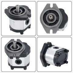 SAE A-2 Compact Gear Pump 1-4 GPM 5/8 Keyed Shaft Industrial Hydraulics