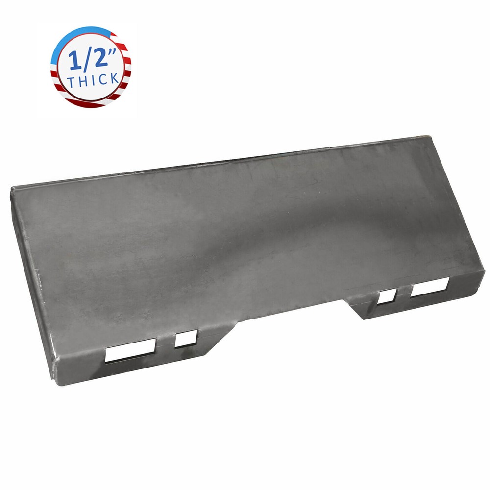 1/4″ 3/8″ HD 1/2″ Skid Steer Mount Plate Adapter Loader Quick Tach Attachment
