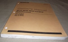 CAT CATERPILLAR MP15 MP20 MP30 MP40 MULTI PROCESSOR OWNERS SERVICE MANUAL BOOK