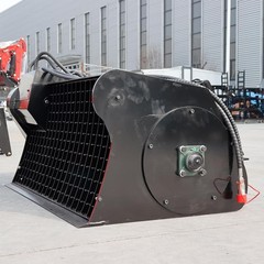 48″ Skid Steer Concrete Cement Mixer Attachment For Bobcat CAT Skid Steer