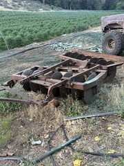 Tractor Disc Plow Tillage Implement for Farm Tractor Pull and Field Work