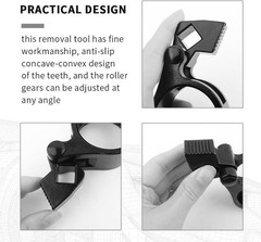 Inner Tie Rod Removal Tool, 27-42mm Tie Rod End Removal Tool for 1/2″ Square Dri
