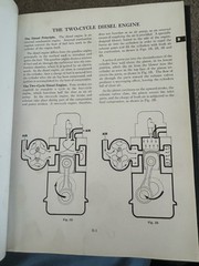 1944 General Motors Diesel Engines Navy Model 6-71 Generator Maintenace Manual