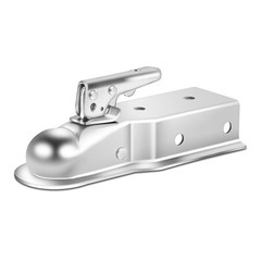 METOWARE Straight Trailer Coupler for 2″ Ball, 3500LBS Capacity