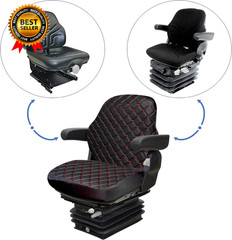 Heavy Duty Tractor Seat Cover for Cabinet Tractors without Headrest Forklift