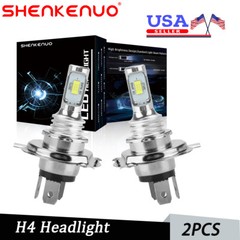 2 Super Bright LED headlight light bulbs for 2011 Suzuki LT-F400 KingQuad 400FSi