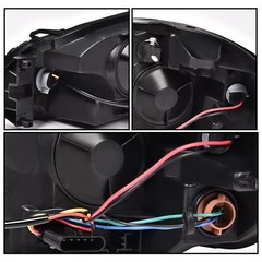 LED DRL Headlights for Chevy Impala 06-16 Monte Carlo 06-07 Smoke Black 25958360