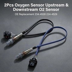 2pcs Oxygen Sensor Upstream Downstream Compatible with Chevy Cruze 2011-2016 Che