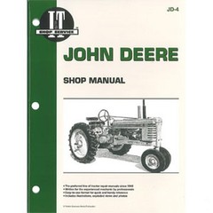 SHOP MANUAL Fits John Deere A B D G H M MT Tractor