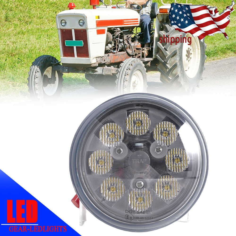 LED Sealed Trap beam Tractor Headlight for David Brown770 880 990 1210 1410 1412