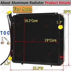 8504676 Forklift Radiator For Hyster Yale S40-65XM 1375909 580013390 2038182