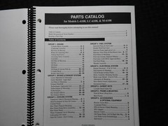 NORTHERN LIGHTS L6108 LC6108 M6108 DIESEL GENERATOR LUGGER PARTS MANUAL CATALOG