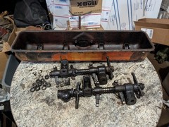 Case DC Tractor engine Valve Cover Rocker Arm Assembly Ji Case Parts