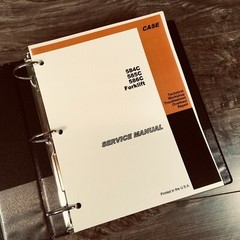 Case 584C 585C 586C Forklift Service Manual Repair Shop Technical Book Overhaul