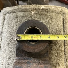 Log Loader Grapple Bucket Link Yoke Hanger 1 3/4” & 2” Pin Has Wear In Bushings