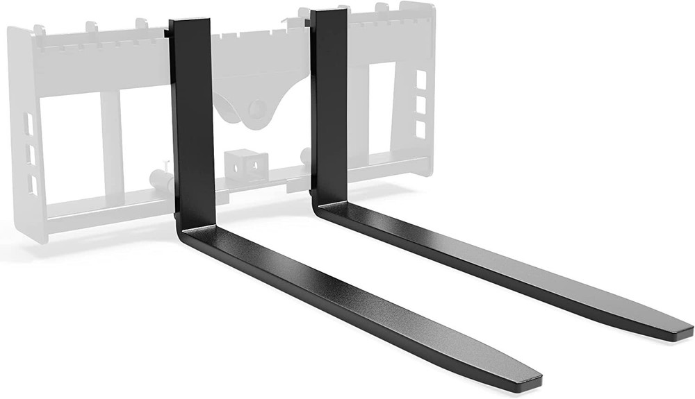 2 Packs 42″ Pallet Fork Blades Forklift Blades for Skid Tractors Loaders 2500lbs