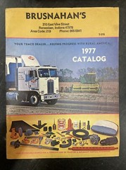 Lot o 9 1971-1979 TEMCO Tractor Implement Motive Parts Catalog Booklet USA