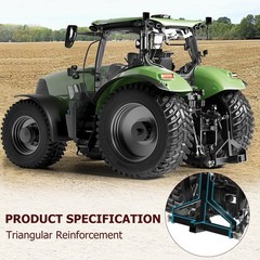 3 Point Trailer Hitch Category 1 Tractors 2in 1500lbs Compatible Kubota BX