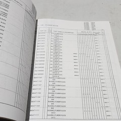 Caterpillar Forklift 4G63 4G64 Gas Engine Parts Manual