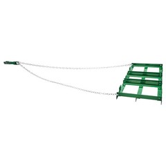 VEVOR Drag Harrow 4 ft Heavy Duty Tow Behind Drag Harrow Driveway Grader Rake