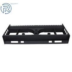 2500LBS Heavy-Duty Skid Steer Pallet Fork Frame W/Receiver Hitch & Spear Sleeves